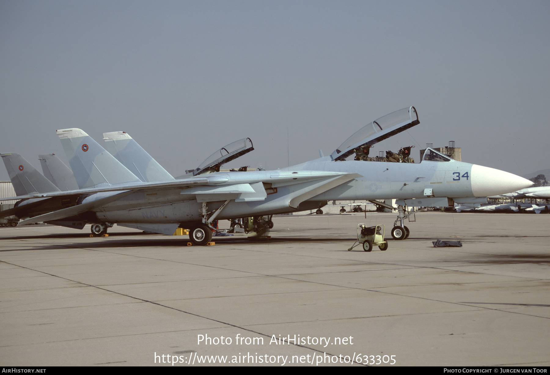 Aircraft Photo of 159855 | Grumman F-14A Tomcat | USA - Navy | AirHistory.net #633305