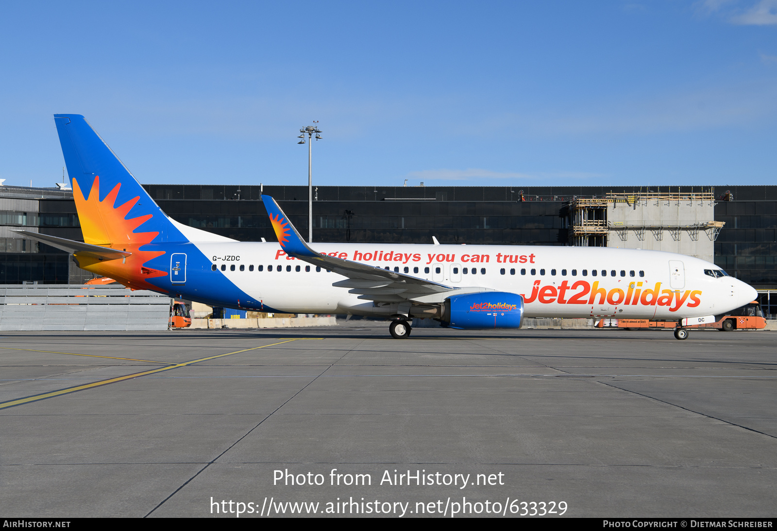 Aircraft Photo of G-JZDC | Boeing 737-82R | Jet2 Holidays | AirHistory.net #633329