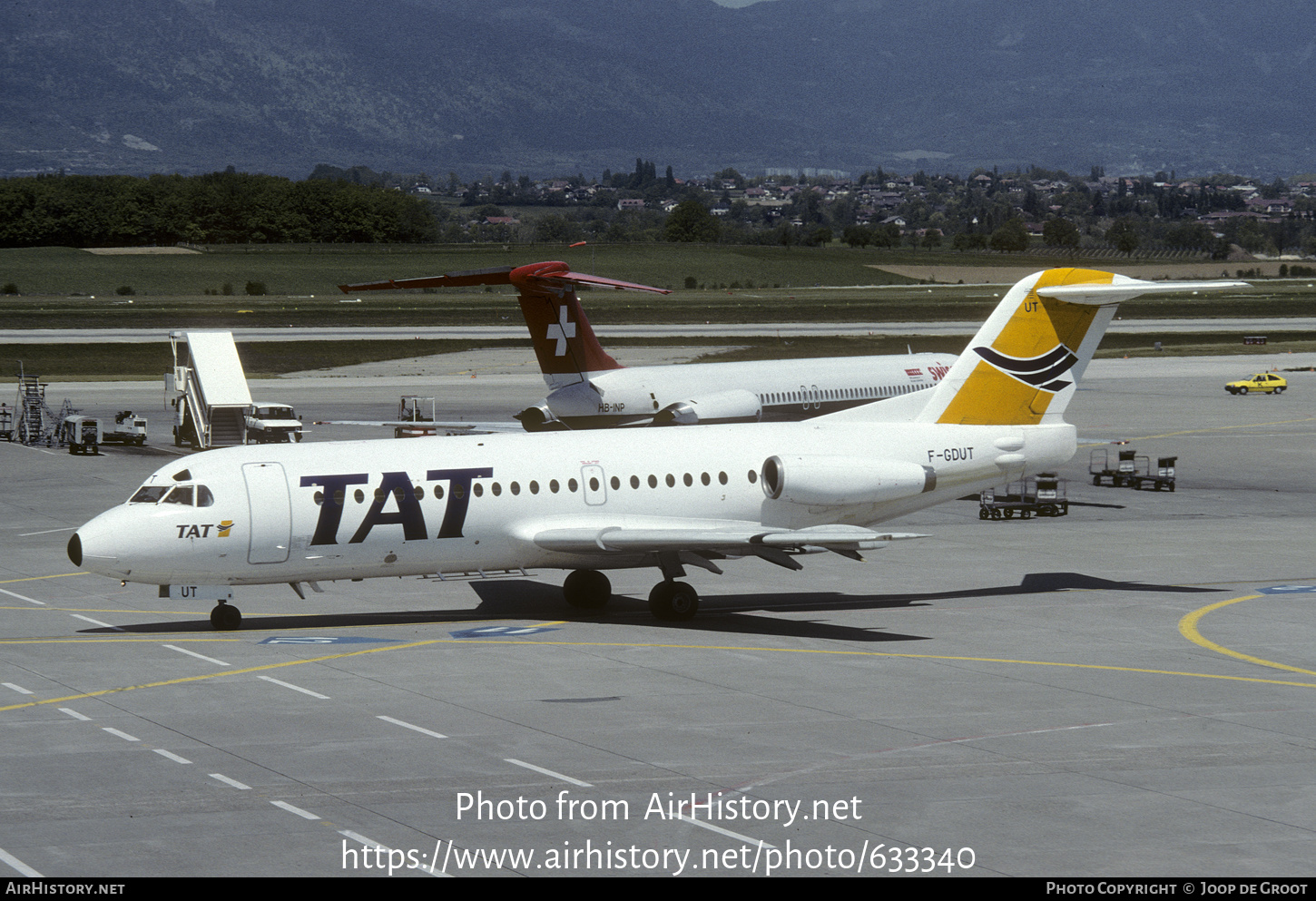 Aircraft Photo of F-GDUT | Fokker F28-2000 Fellowship | TAT European Airlines | AirHistory.net #633340