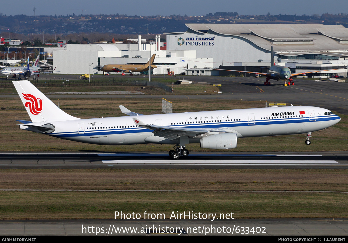 Aircraft Photo of F-WWCY | Airbus A330-343 | Air China | AirHistory.net #633402