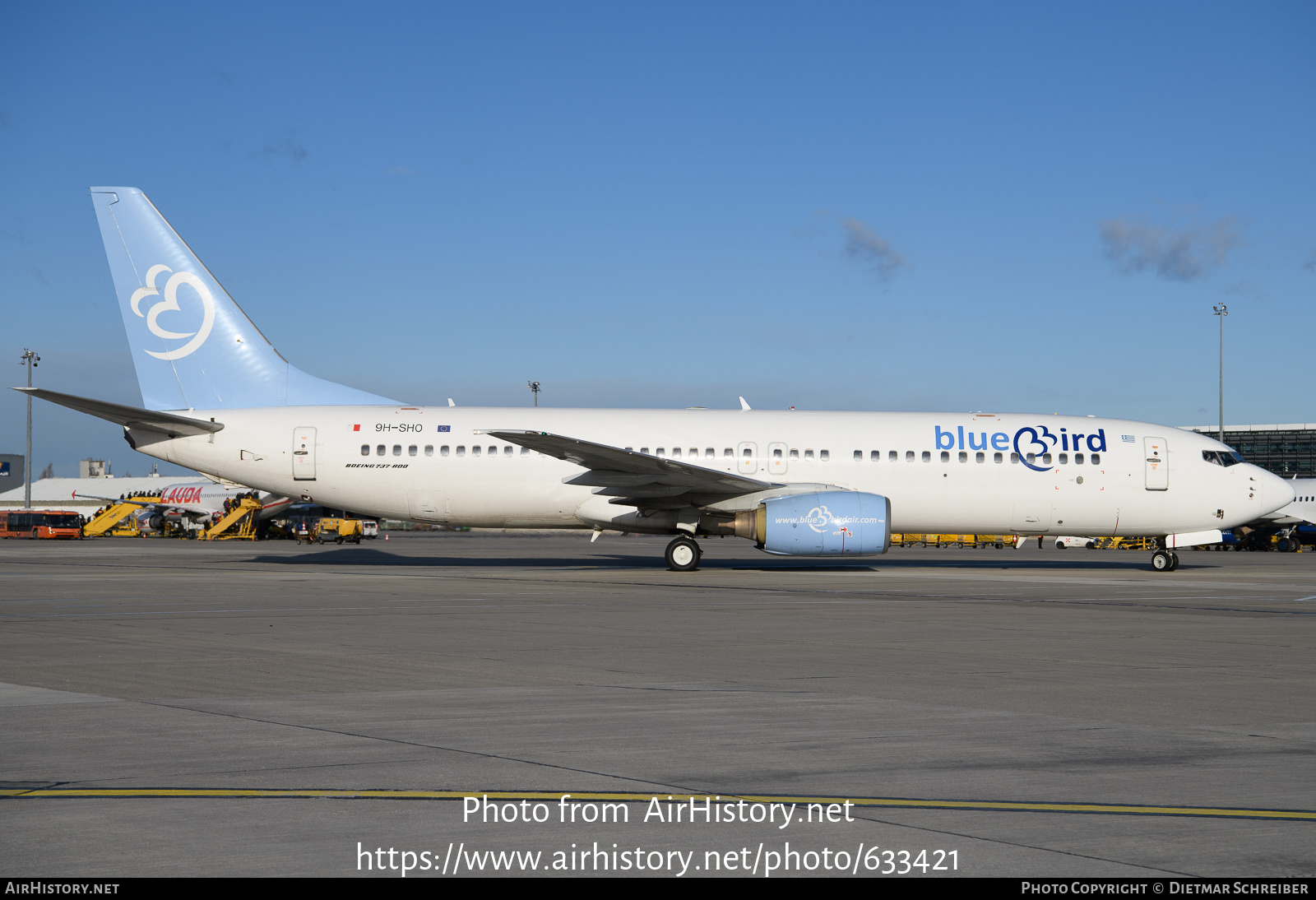 Aircraft Photo of 9H-SHO | Boeing 737-85F | BlueBird Airways | AirHistory.net #633421