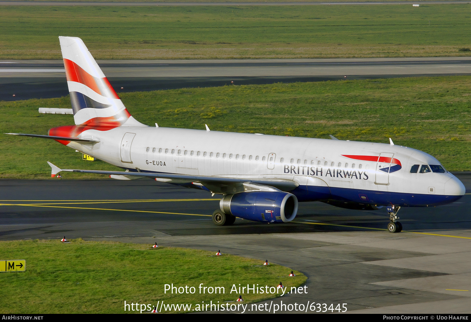 Aircraft Photo of G-EUOA | Airbus A319-131 | British Airways | AirHistory.net #633445