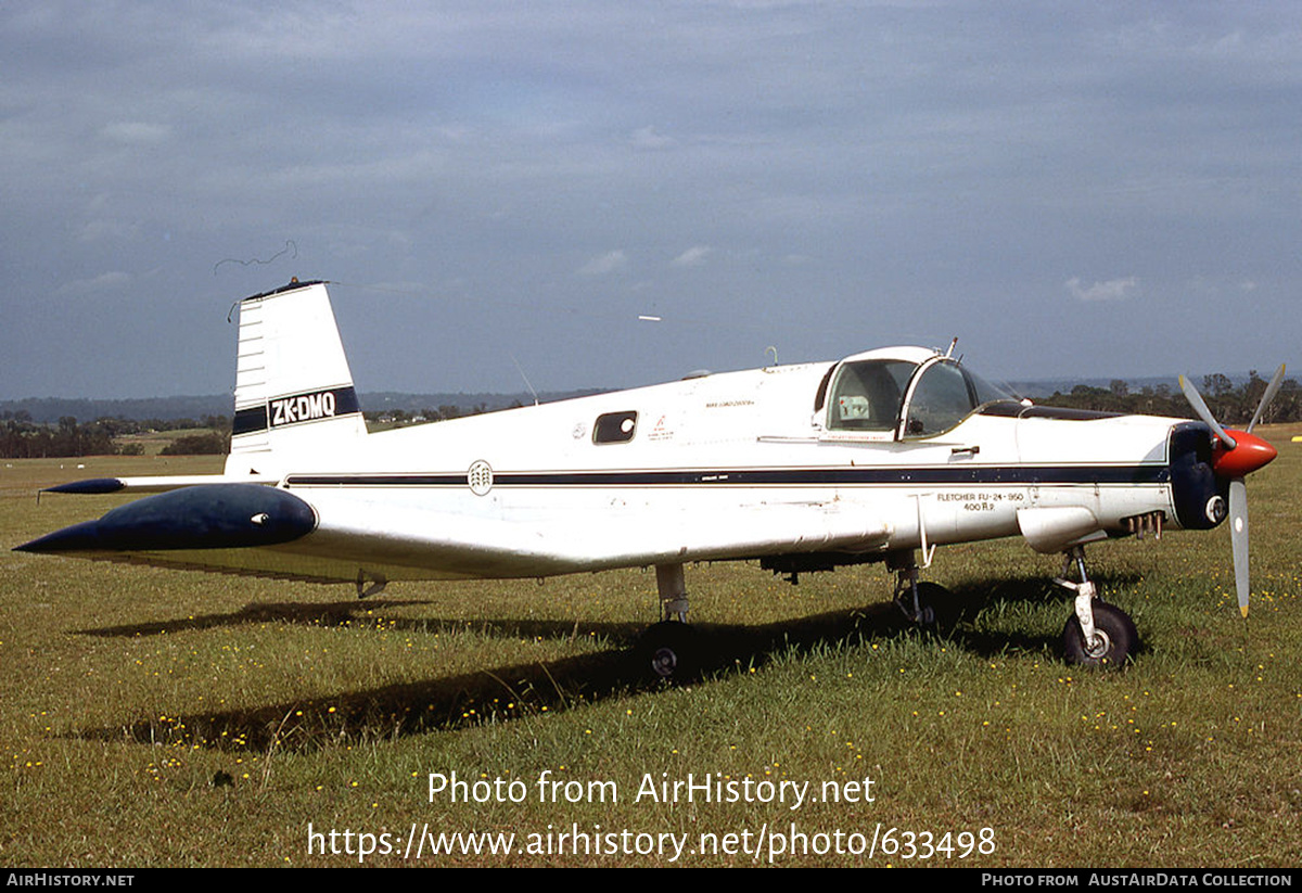 Aircraft Photo of ZK-DMQ | Fletcher FU-24-950 | AirHistory.net #633498