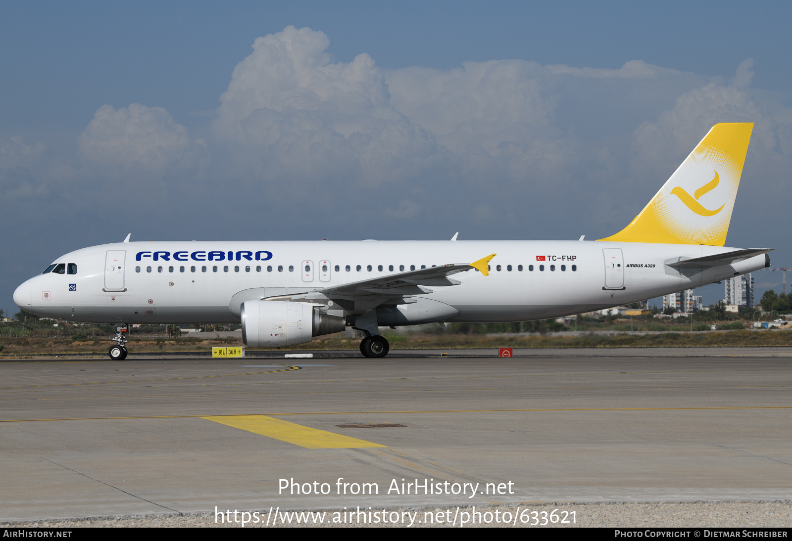 Aircraft Photo of TC-FHP | Airbus A320-214 | Freebird Airlines | AirHistory.net #633621