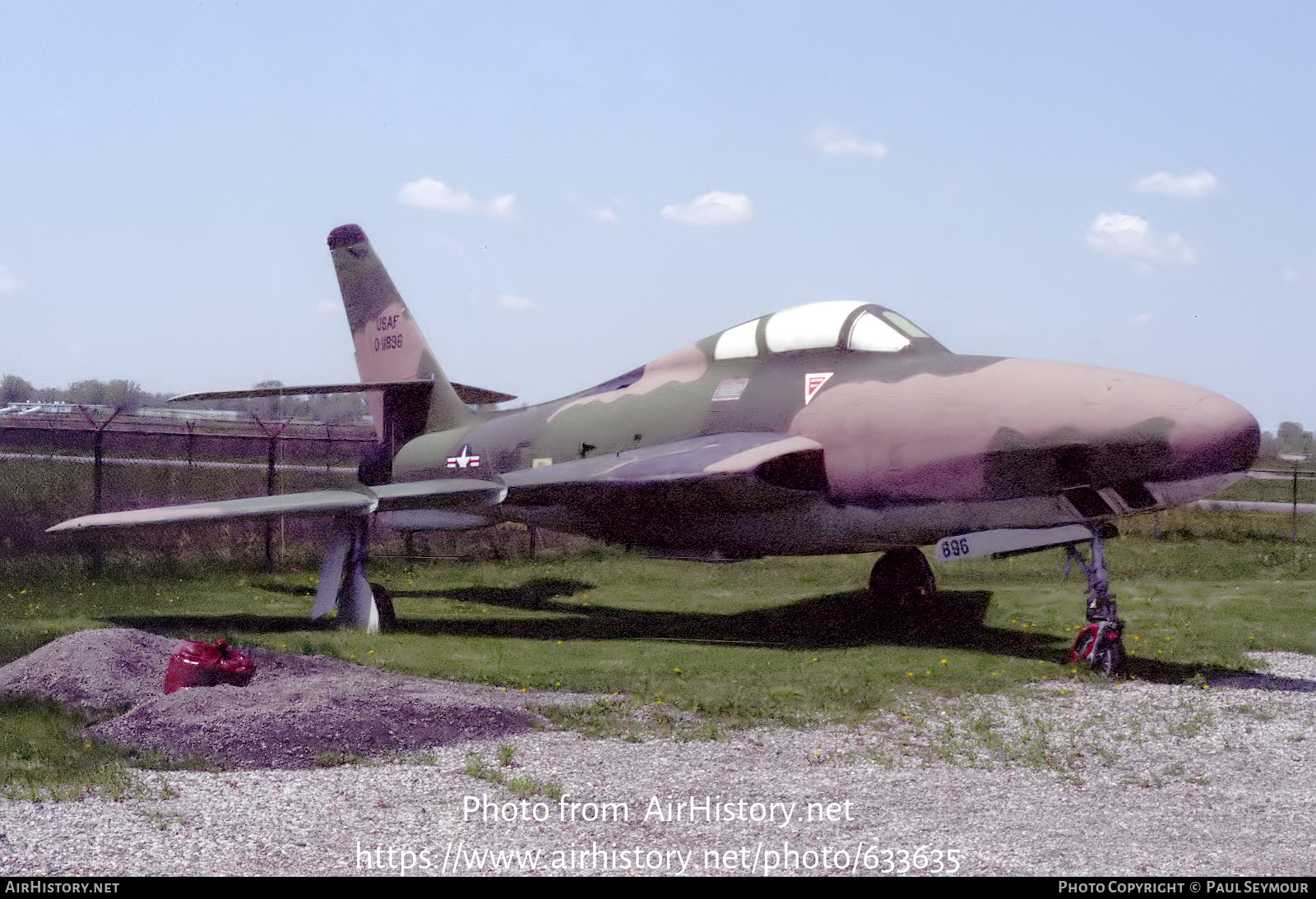 Aircraft Photo of 51-1896 / 0-11896 | Republic RF-84F Thunderflash | USA - Air Force | AirHistory.net #633635