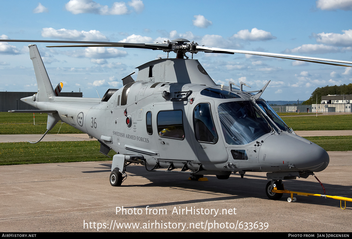 Aircraft Photo of 15036 | Agusta Hkp15B (A-109E LUH) | Sweden - Army | AirHistory.net #633639