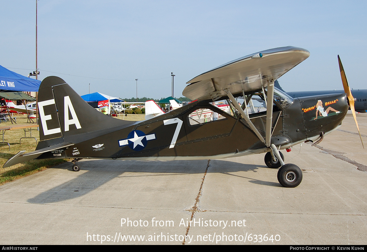 Aircraft Photo of N5138B / 04013 | Stinson OY-2 Sentinel | USA - Marines | AirHistory.net #633640