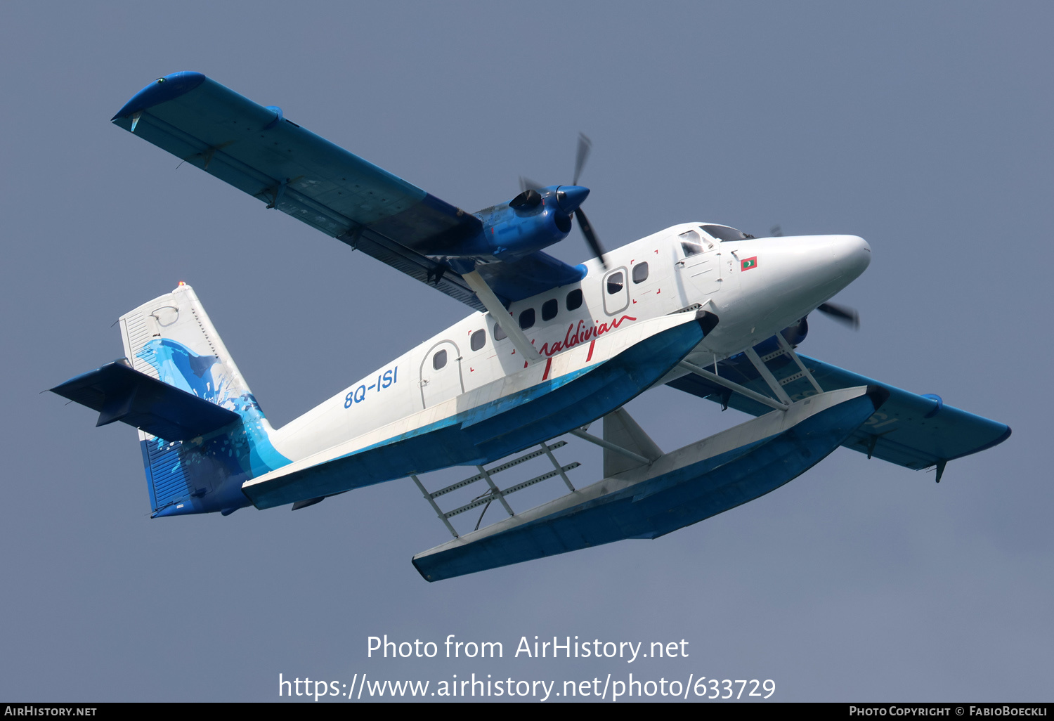 Aircraft Photo of 8Q-ISI | De Havilland Canada DHC-6-300 Twin Otter | Maldivian | AirHistory.net #633729