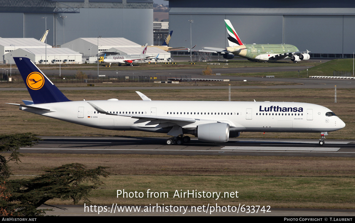 Aircraft Photo of D-AIXA | Airbus A350-941 | Lufthansa | AirHistory.net #633742