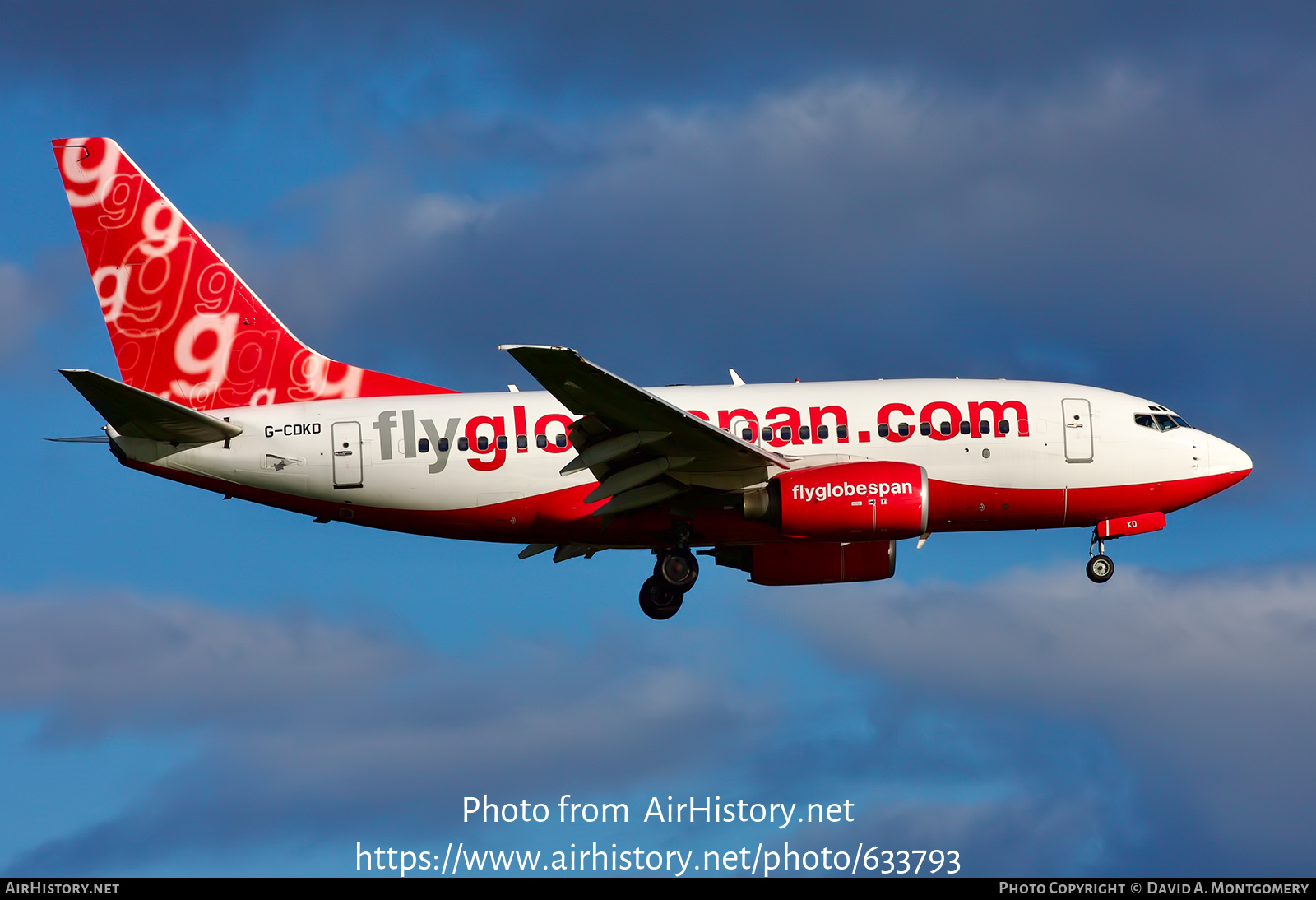 Aircraft Photo of G-CDKD | Boeing 737-683 | Flyglobespan | AirHistory.net #633793