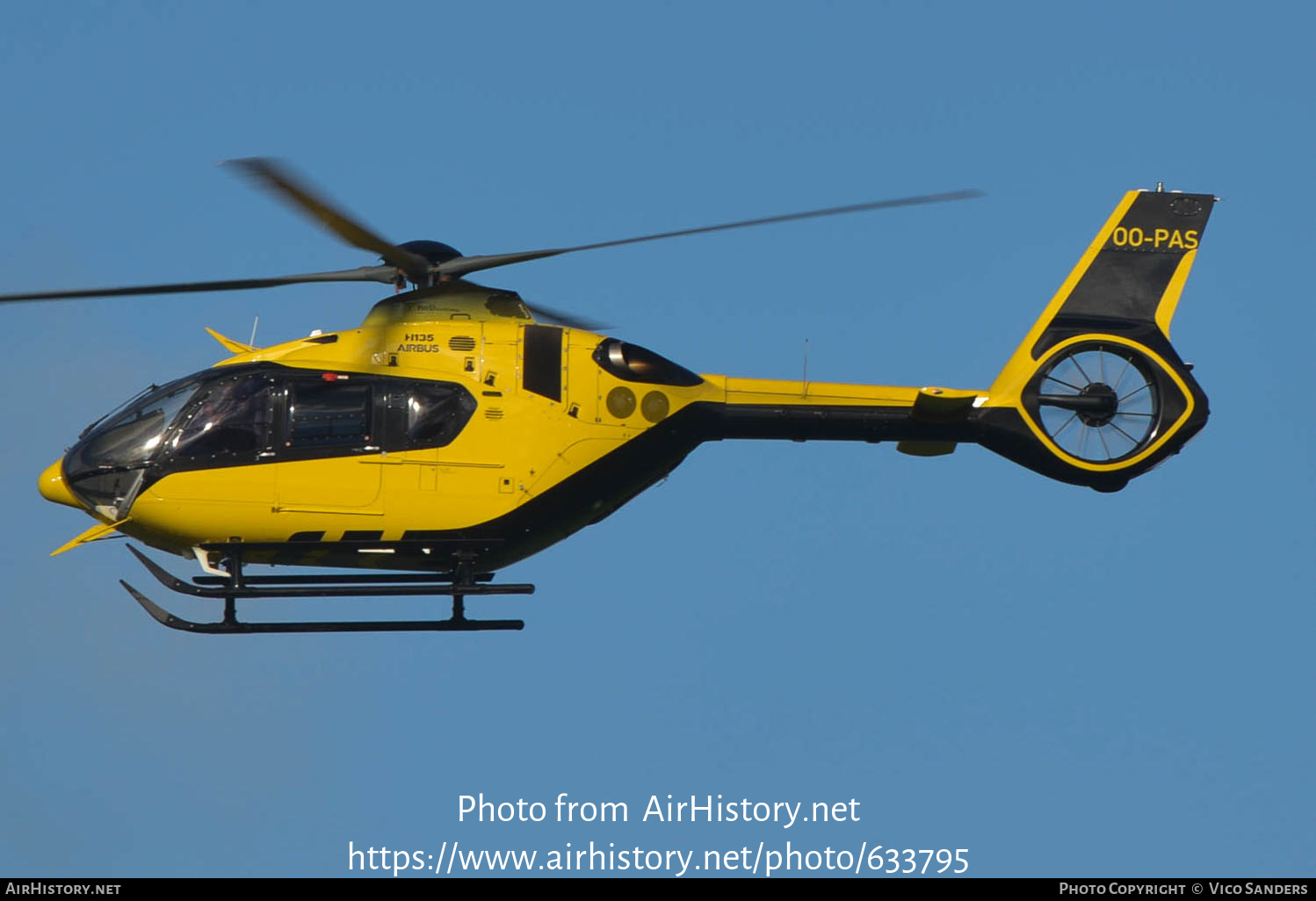 Aircraft Photo of OO-PAS | Airbus Helicopters H-135 | AirHistory.net #633795