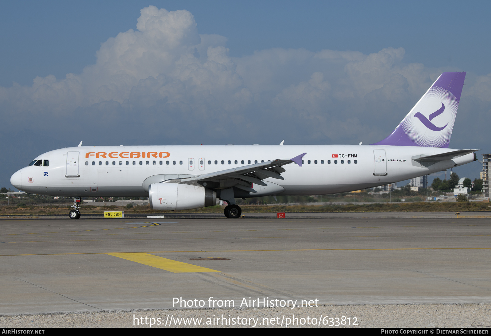 Aircraft Photo of TC-FHM | Airbus A320-232 | Freebird Airlines | AirHistory.net #633812