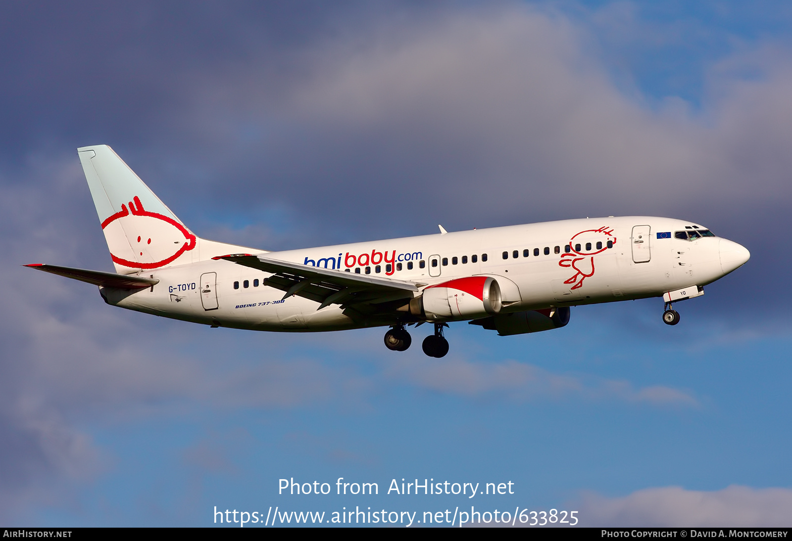 Aircraft Photo of G-TOYD | Boeing 737-3Q8 | Bmibaby | AirHistory.net #633825