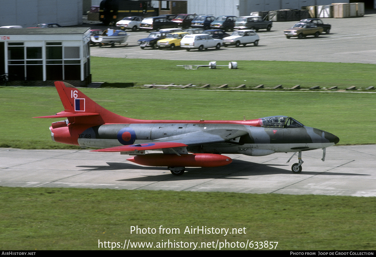 Aircraft Photo of XF418 | Hawker Hunter F6A | UK - Air Force | AirHistory.net #633857