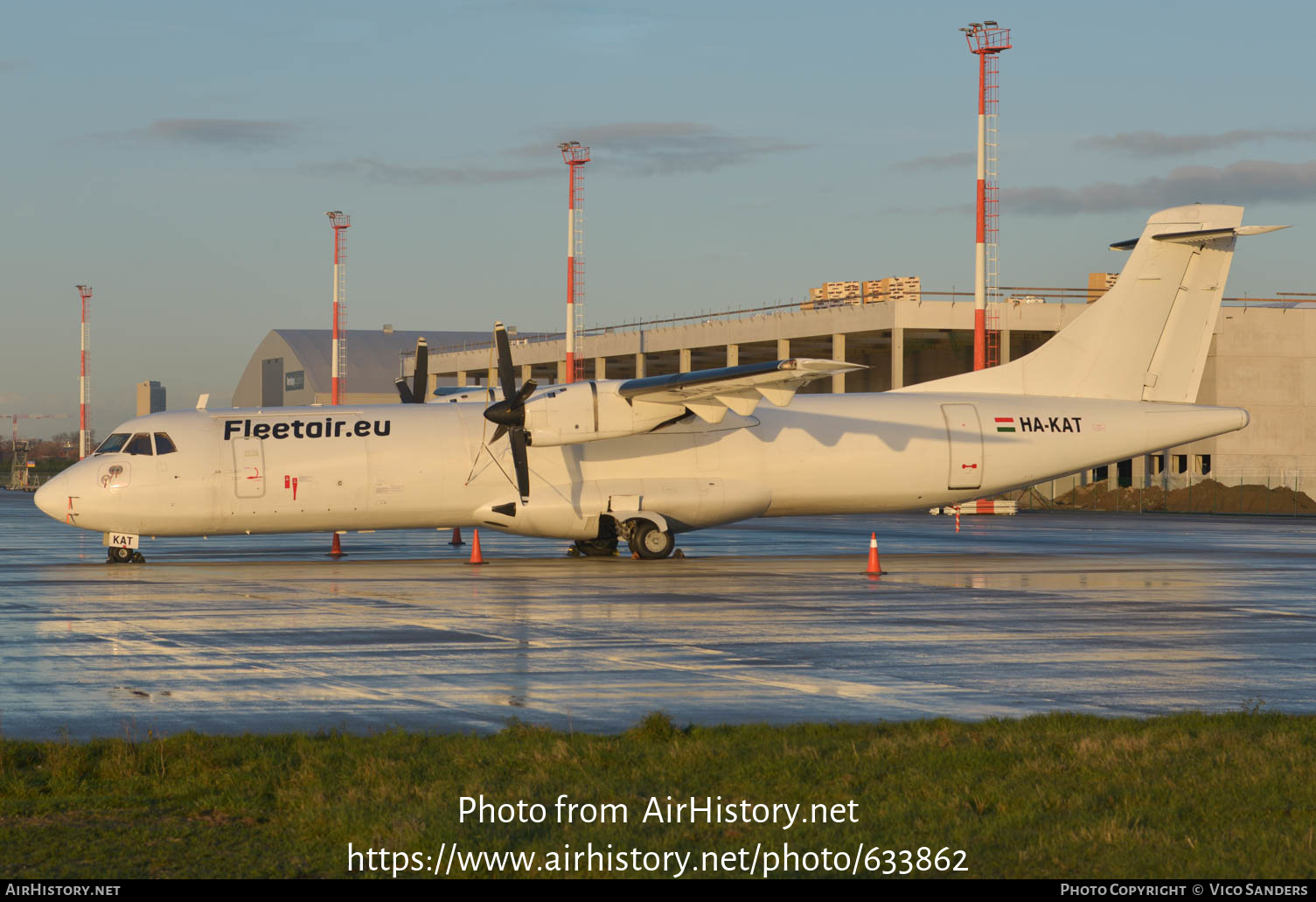 Aircraft Photo of HA-KAT | ATR ATR-72-201/F | Fleet Air | AirHistory.net #633862