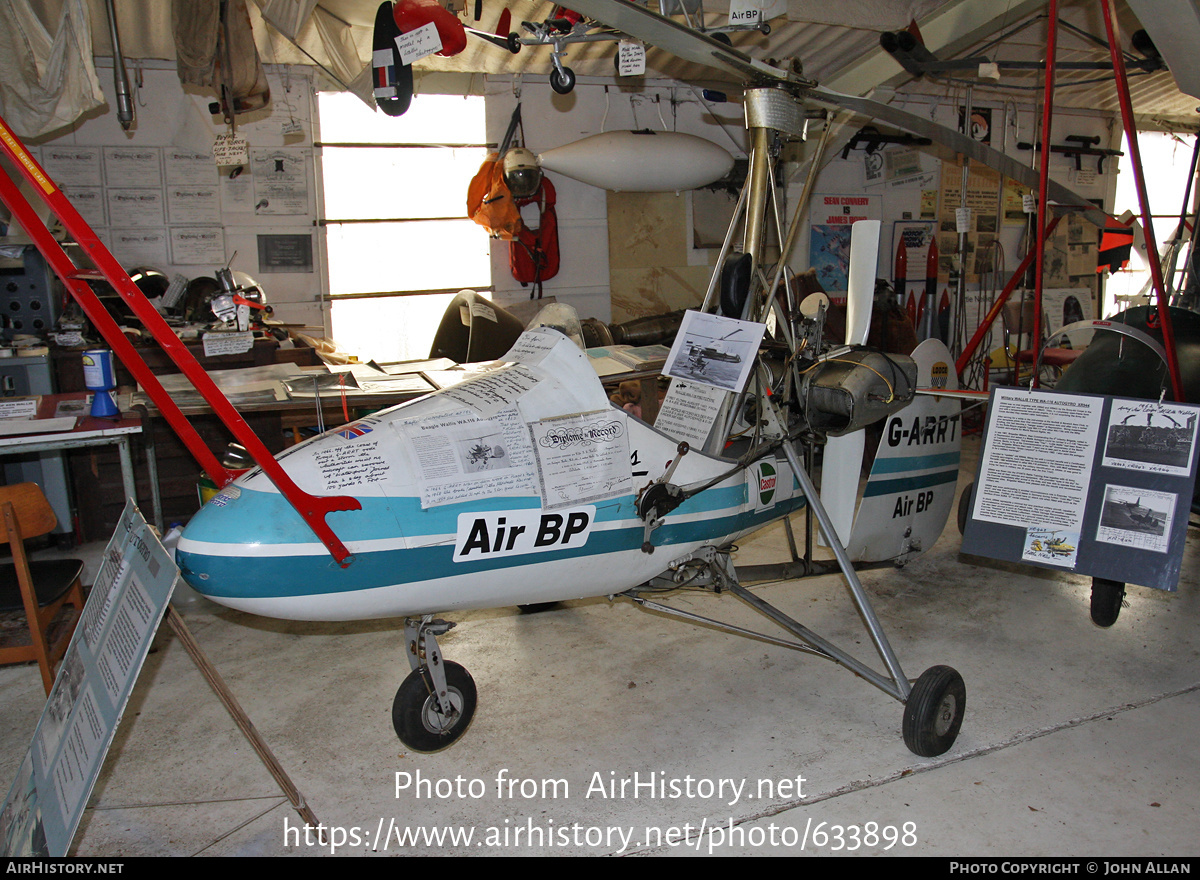 Aircraft Photo of G-ARRT | Wallis WA-116 MC | Air BP | AirHistory.net #633898