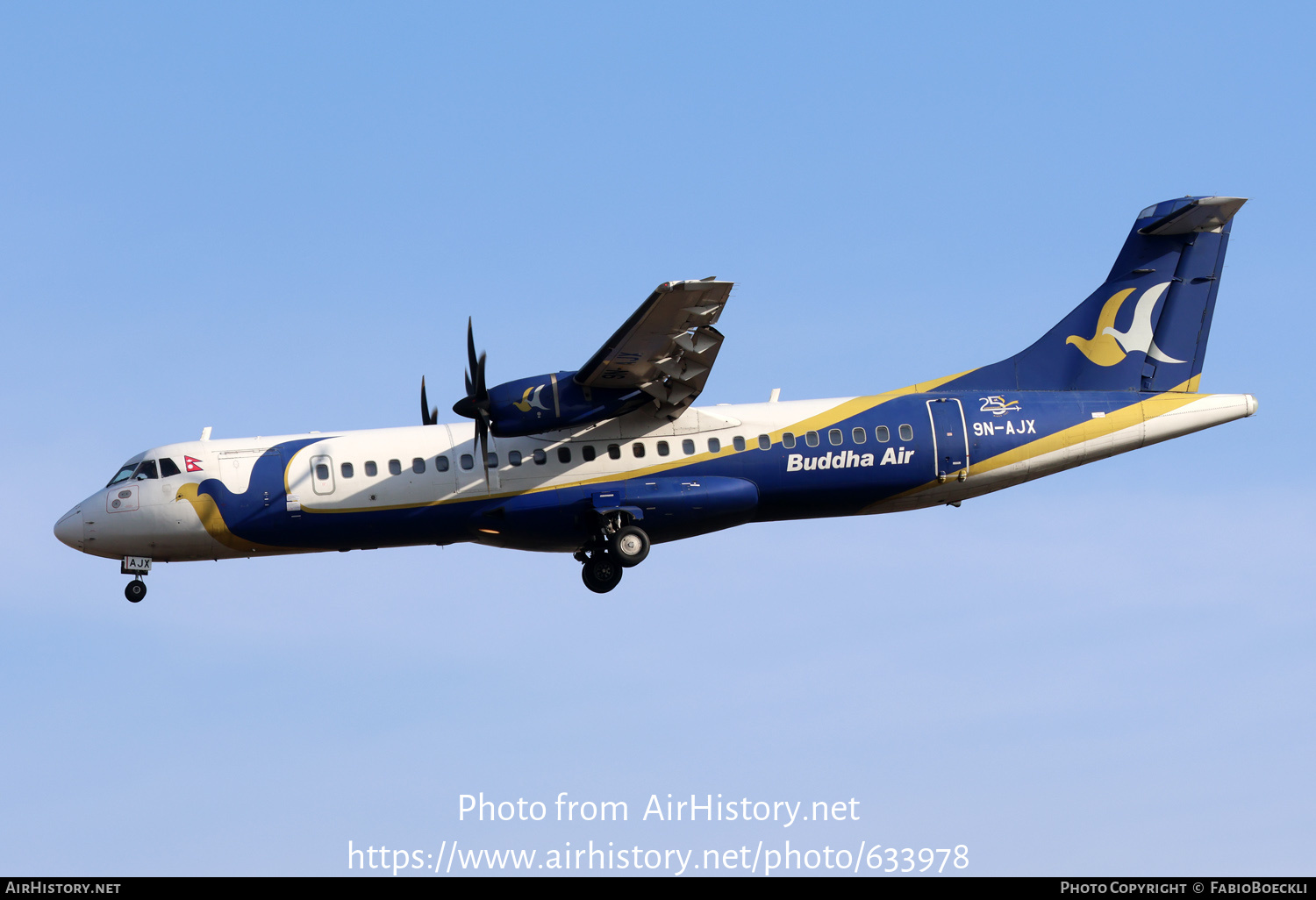 Aircraft Photo of 9N-AJX | ATR ATR-72-500 (ATR-72-212A) | Buddha Air | AirHistory.net #633978