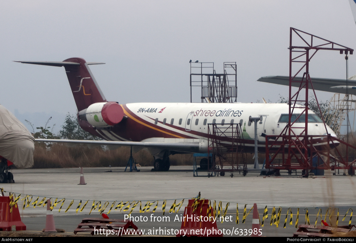 Aircraft Photo of 9N-AMA | Bombardier CRJ-200ER (CL-600-2B19) | Shree Airlines | AirHistory.net #633985