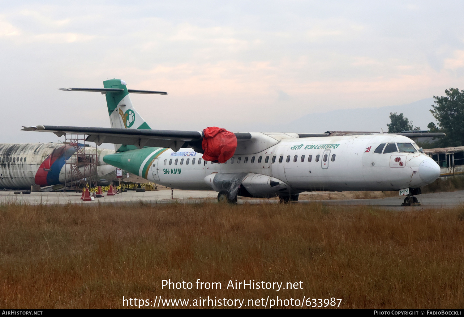 Aircraft Photo of 9N-AMM | ATR ATR-72-500 (ATR-72-212A) | Yeti Airlines | AirHistory.net #633987