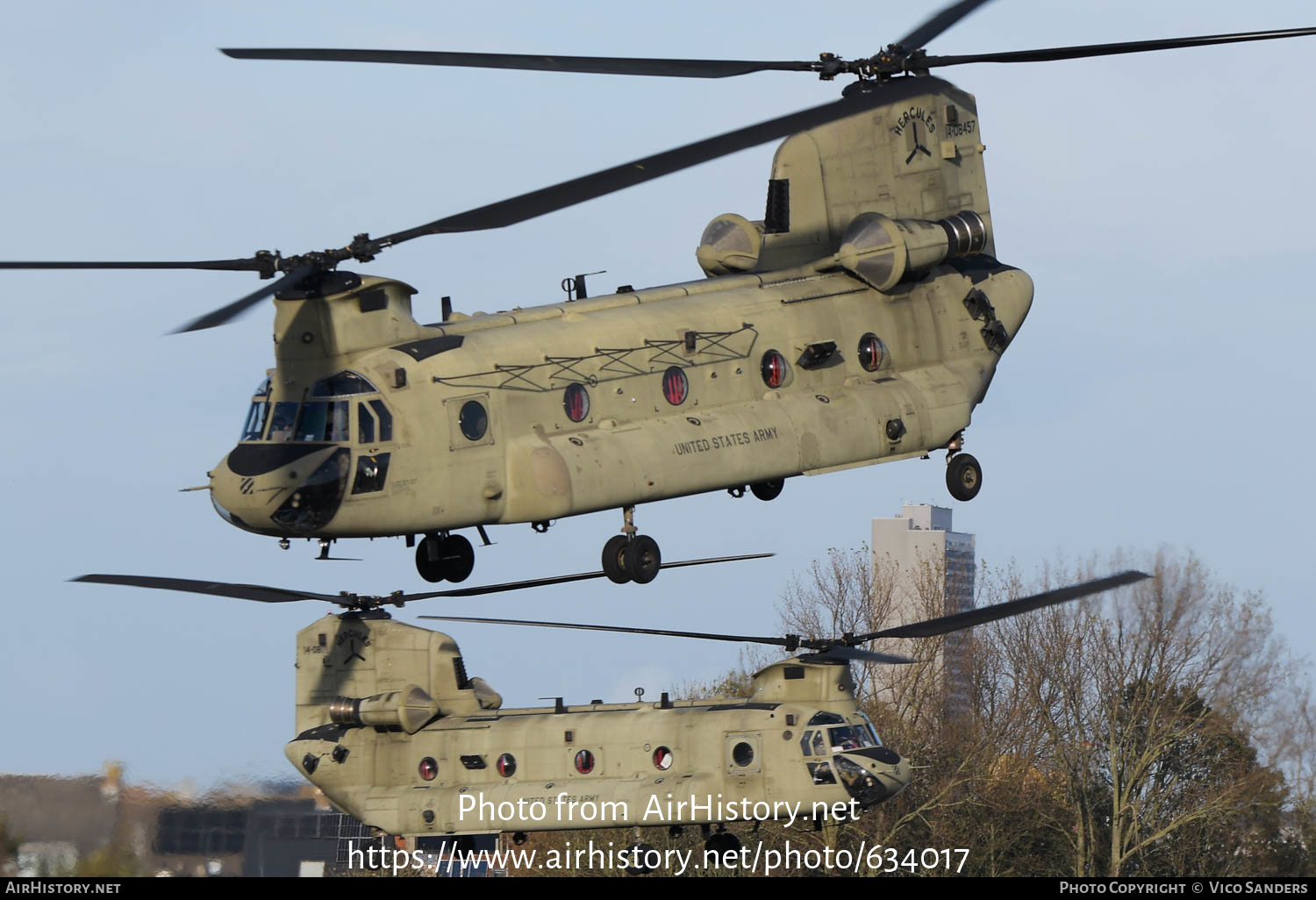 Aircraft Photo of 14-8457 / 14-08457 | Boeing CH-47F Chinook (414) | USA - Army | AirHistory.net #634017