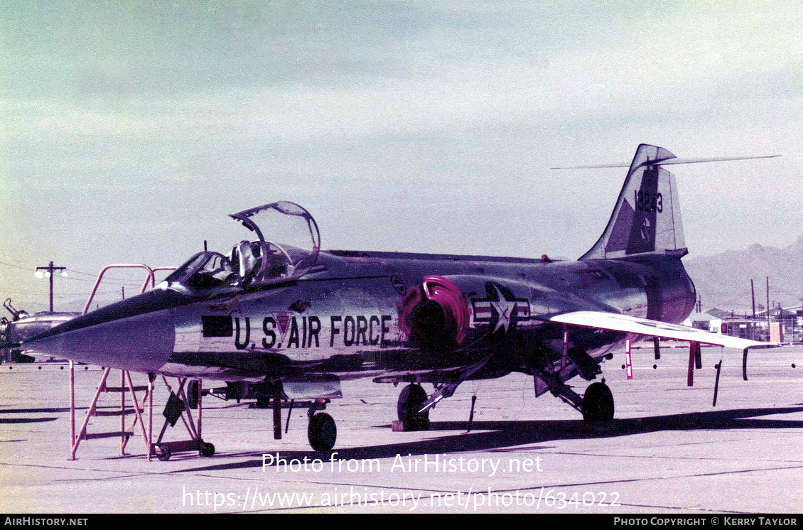 Aircraft Photo of 63-13243 / 13243 | Lockheed F-104G Starfighter | USA - Air Force | AirHistory.net #634022