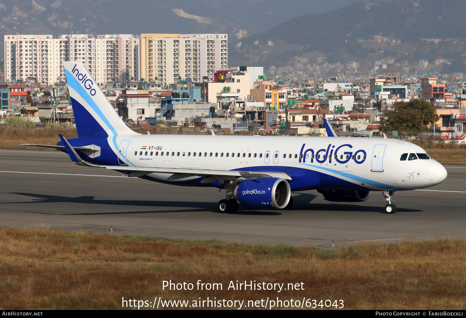Aircraft Photo of VT-ISU | Airbus A320-251N | IndiGo | AirHistory.net #634043