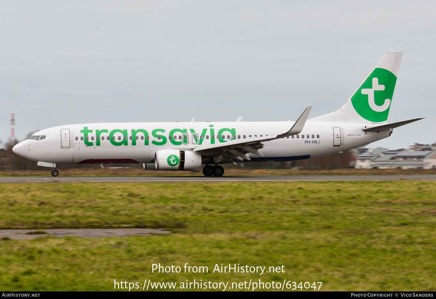 Aircraft Photo of PH-HXJ | Boeing 737-800 | Transavia | AirHistory.net #634047