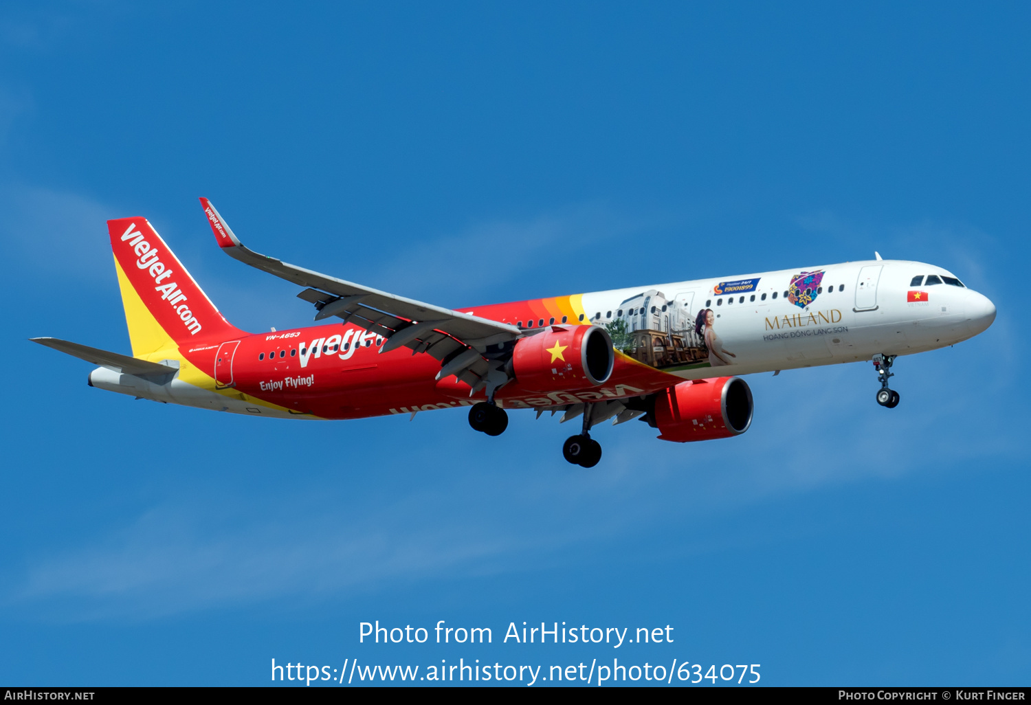 Aircraft Photo of VN-A653 | Airbus A321-271N | VietJet Air | AirHistory.net #634075