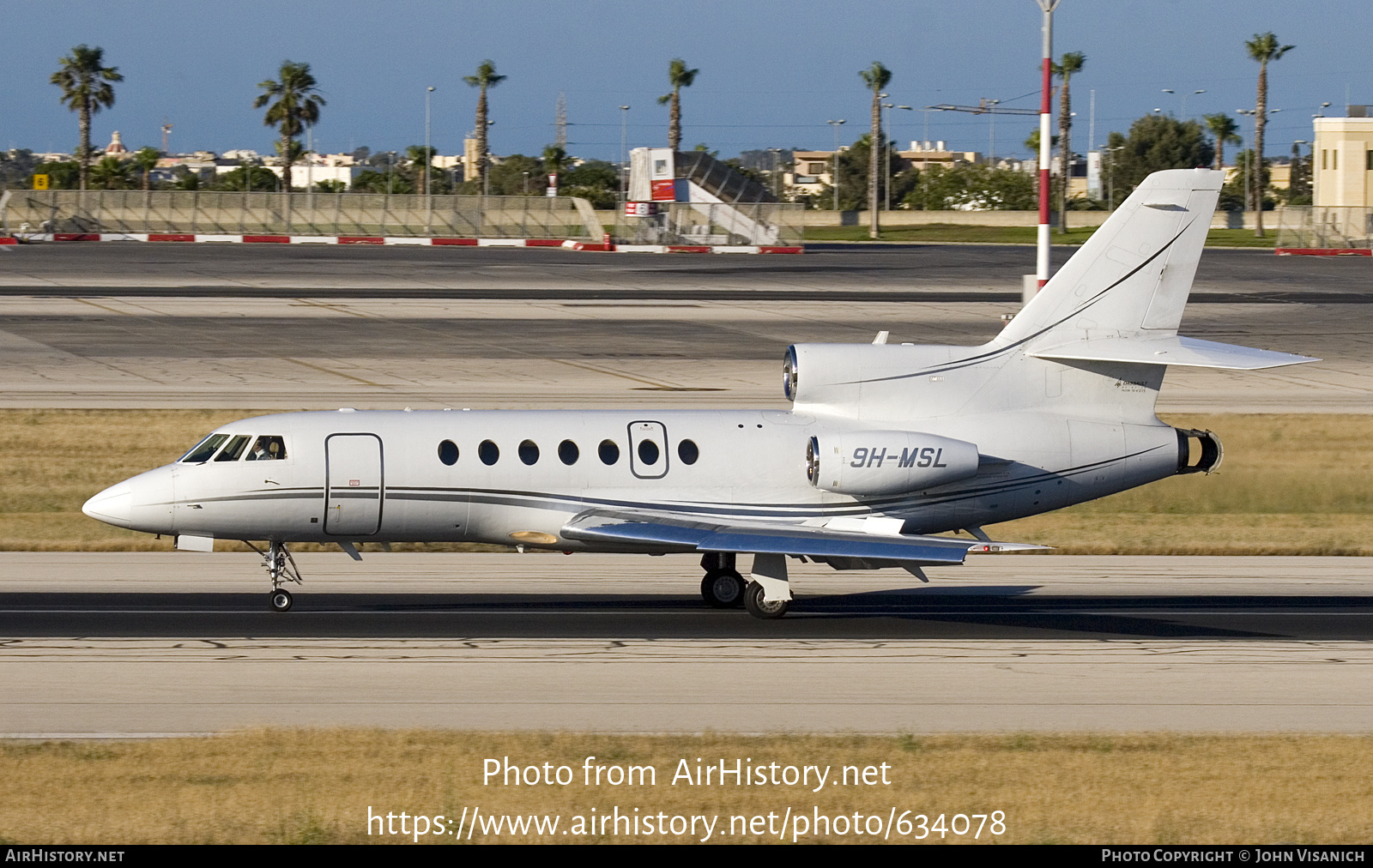 Aircraft Photo of 9H-MSL | Dassault Falcon 50 | AirHistory.net #634078