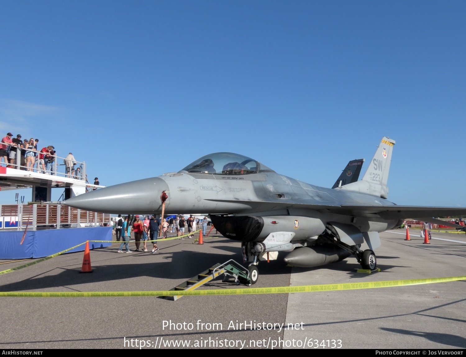 Aircraft Photo of 00-0223 / AF00-223 | General Dynamics F-16C Fighting Falcon | USA - Air Force | AirHistory.net #634133