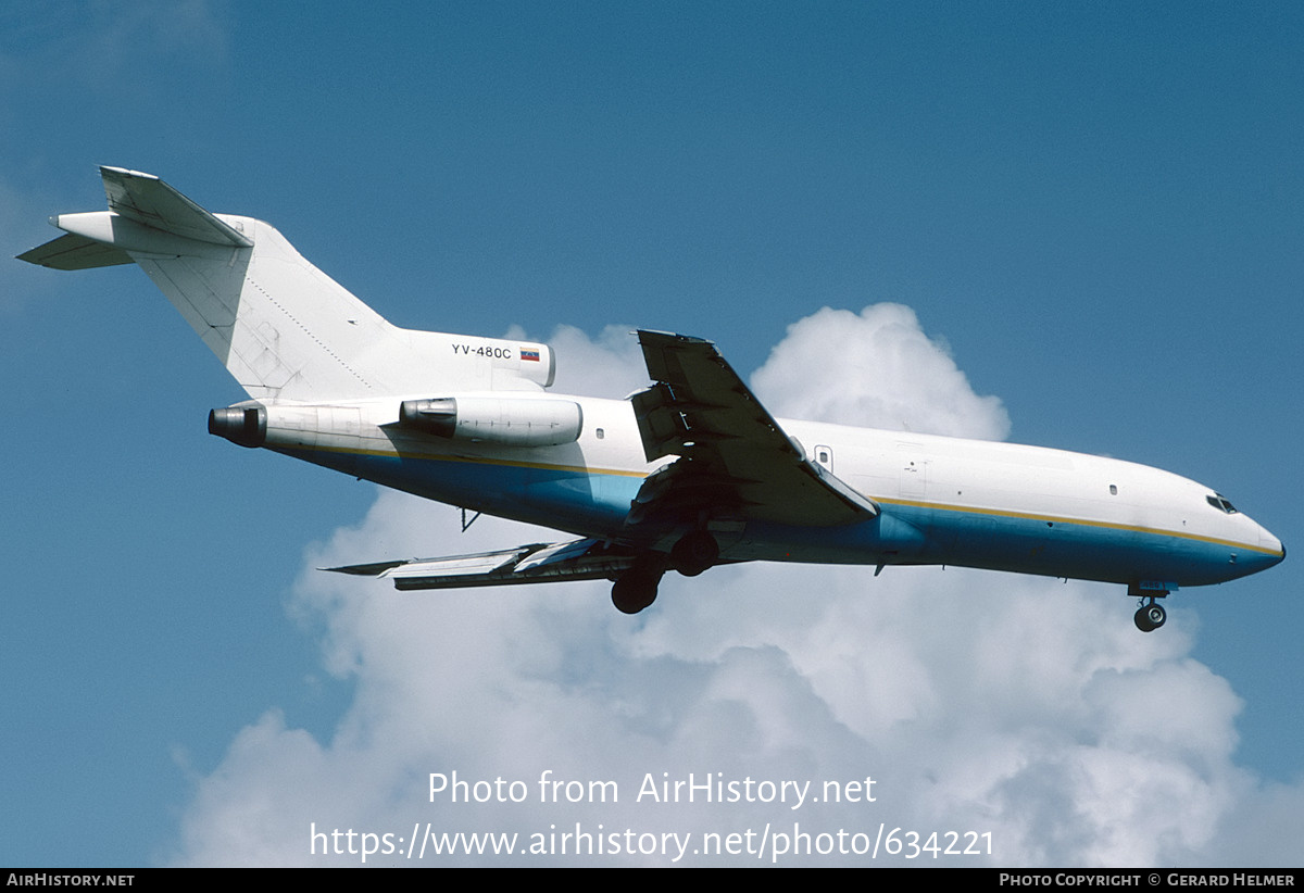 Aircraft Photo of YV-480C | Boeing 727-25(F) | AirHistory.net #634221