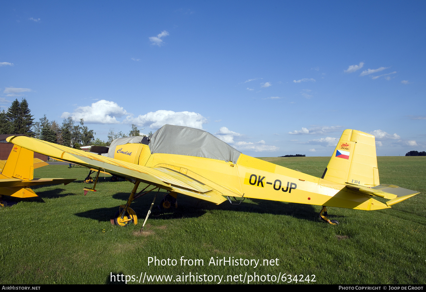 Aircraft Photo of OK-OJP | Let Z-37A Cmelak | Air Jihlava | AirHistory.net #634242