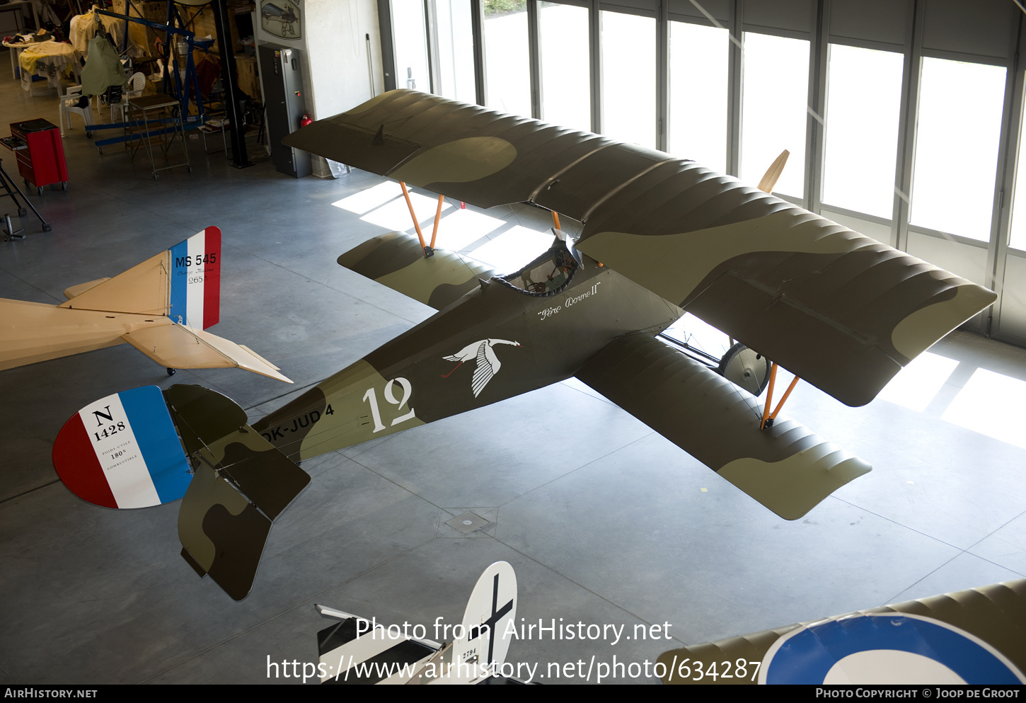 Aircraft Photo of OK-JUD 4 / N1428 | Nieuport 12 (Replica) | France - Air Force | AirHistory.net #634287