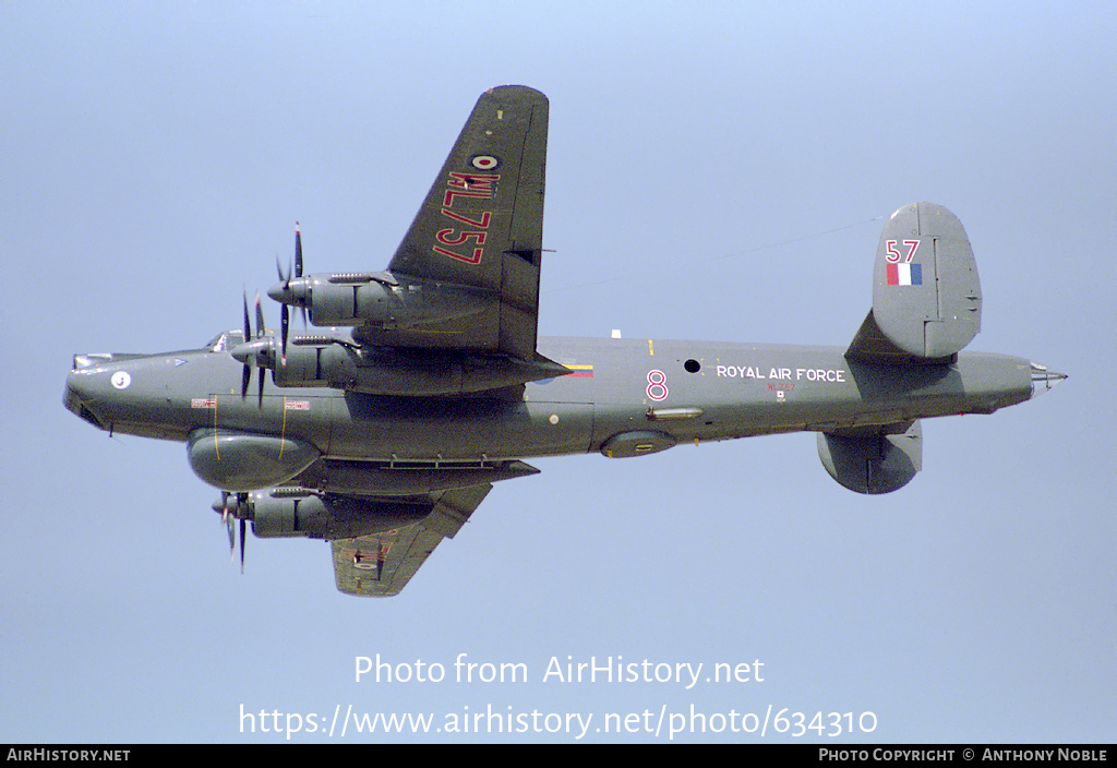 Aircraft Photo Of WL757 | Avro 696 Shackleton AEW2 | UK - Air Force ...