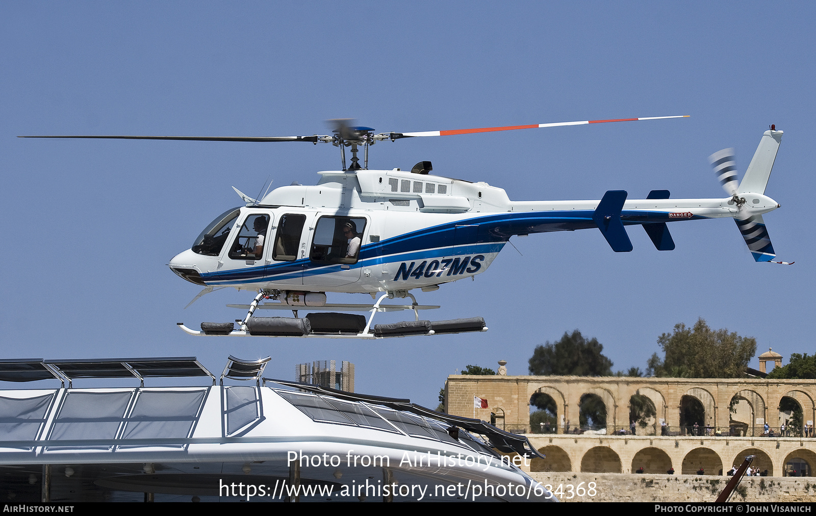 Aircraft Photo of N407MS | Bell 407 | AirHistory.net #634368