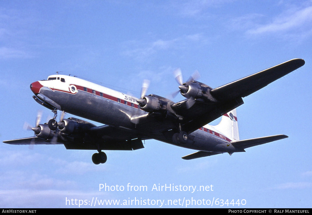 Aircraft Photo of N90773 | Douglas DC-7C | Saturn Airways | AirHistory.net #634440