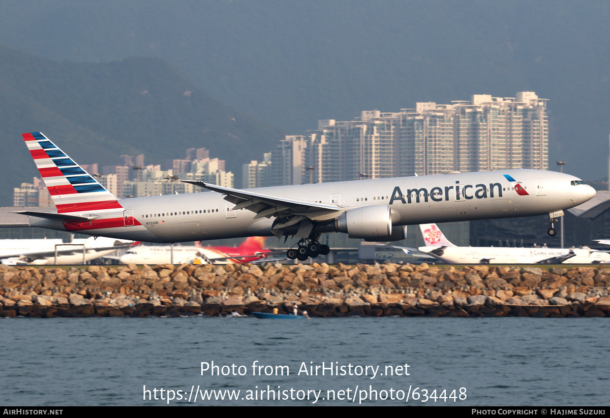 Aircraft Photo of N722AN | Boeing 777-323/ER | American Airlines | AirHistory.net #634448