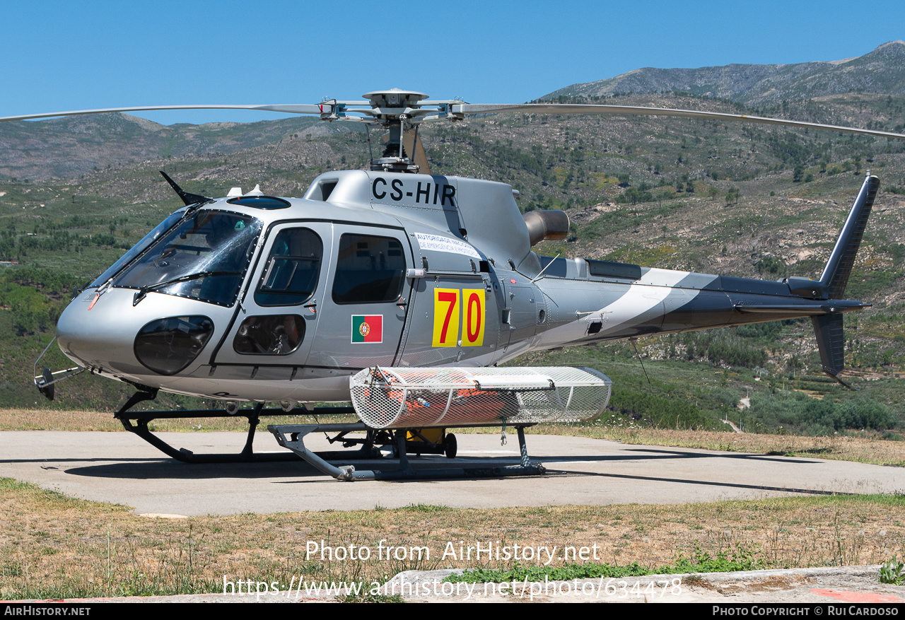 Aircraft Photo of CS-HIR | Aerospatiale AS-350B-3 Ecureuil | Autoridade Nacional de Emergência e Proteção Civil | AirHistory.net #634478