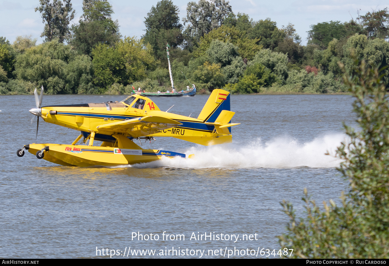 Aircraft Photo of EC-MRU | Air Tractor AT-802F Fire Boss (AT-802A) | Autoridade Nacional de Emergência e Proteção Civil | AirHistory.net #634487