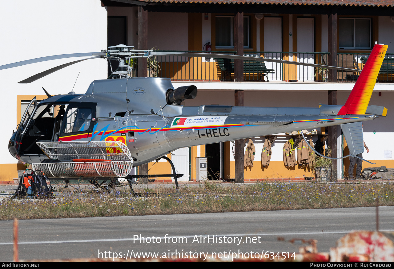 Aircraft Photo of I-HELC | Aerospatiale AS-350B-3 Ecureuil | Heliwest | AirHistory.net #634514