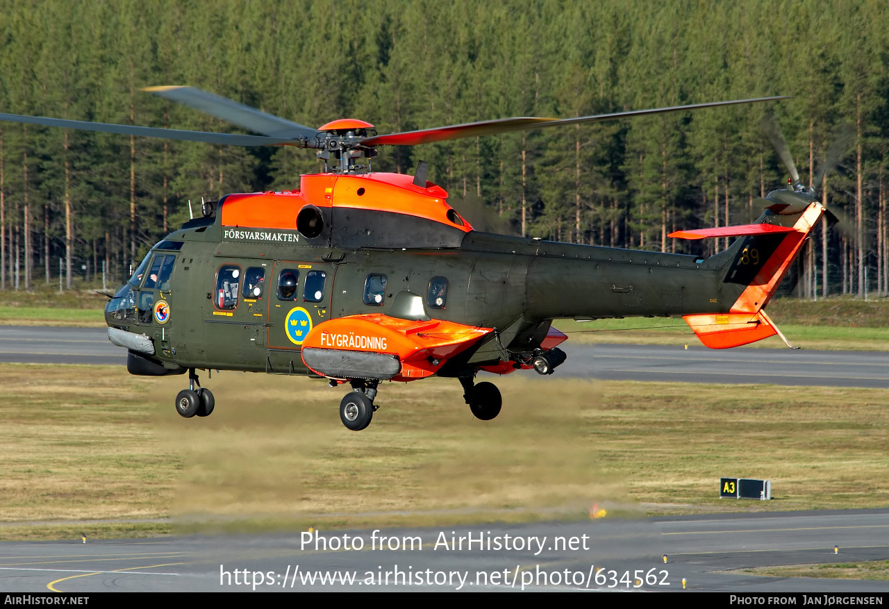 Aircraft Photo of 10412 | Eurocopter Hkp10 Super Puma (AS-332M1) | Sweden - Air Force | AirHistory.net #634562