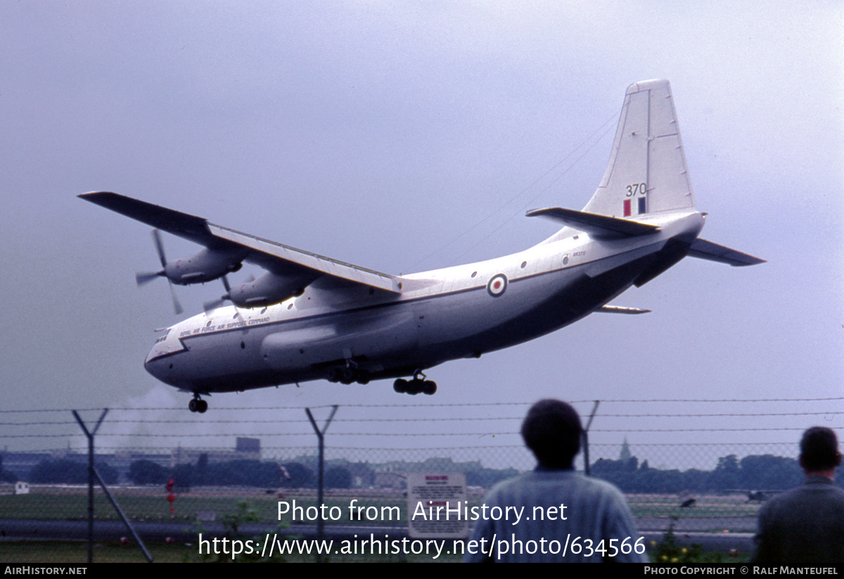 Aircraft Photo of XR370 | Short SC.5 Belfast C1 | UK - Air Force | AirHistory.net #634566