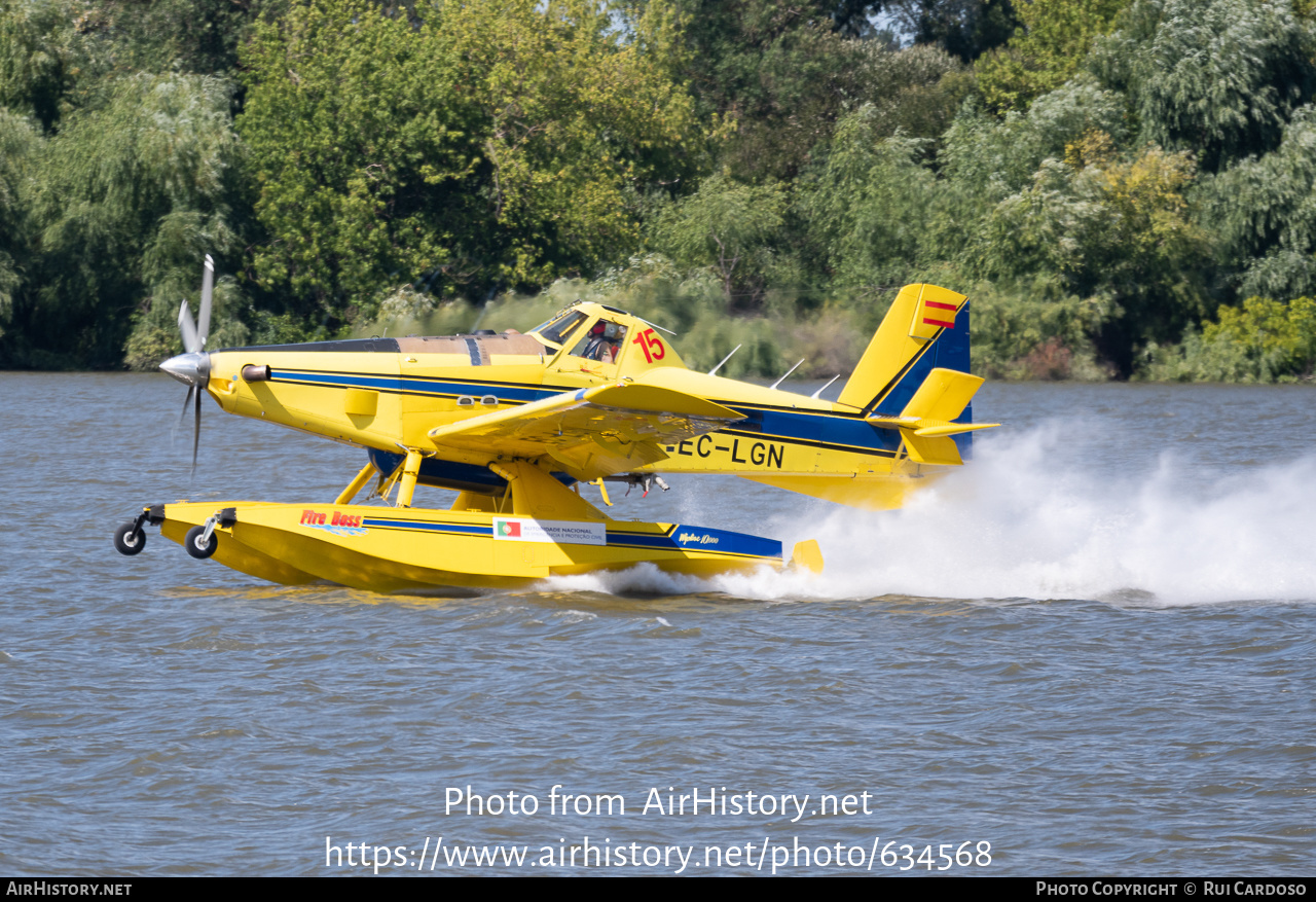 Aircraft Photo of EC-LGN | Air Tractor AT-802F Fire Boss (AT-802A) | Autoridade Nacional de Emergência e Proteção Civil | AirHistory.net #634568