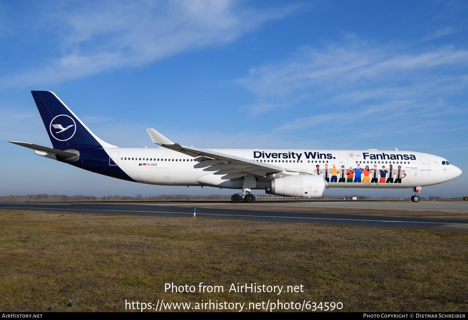 Aircraft Photo of D-AIKQ | Airbus A330-343 | Lufthansa | AirHistory.net #634590