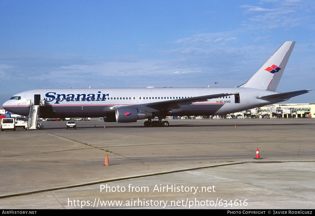 Aircraft Photo of EC-HVG | Boeing 767-3Z9/ER | Spanair | AirHistory.net #634616