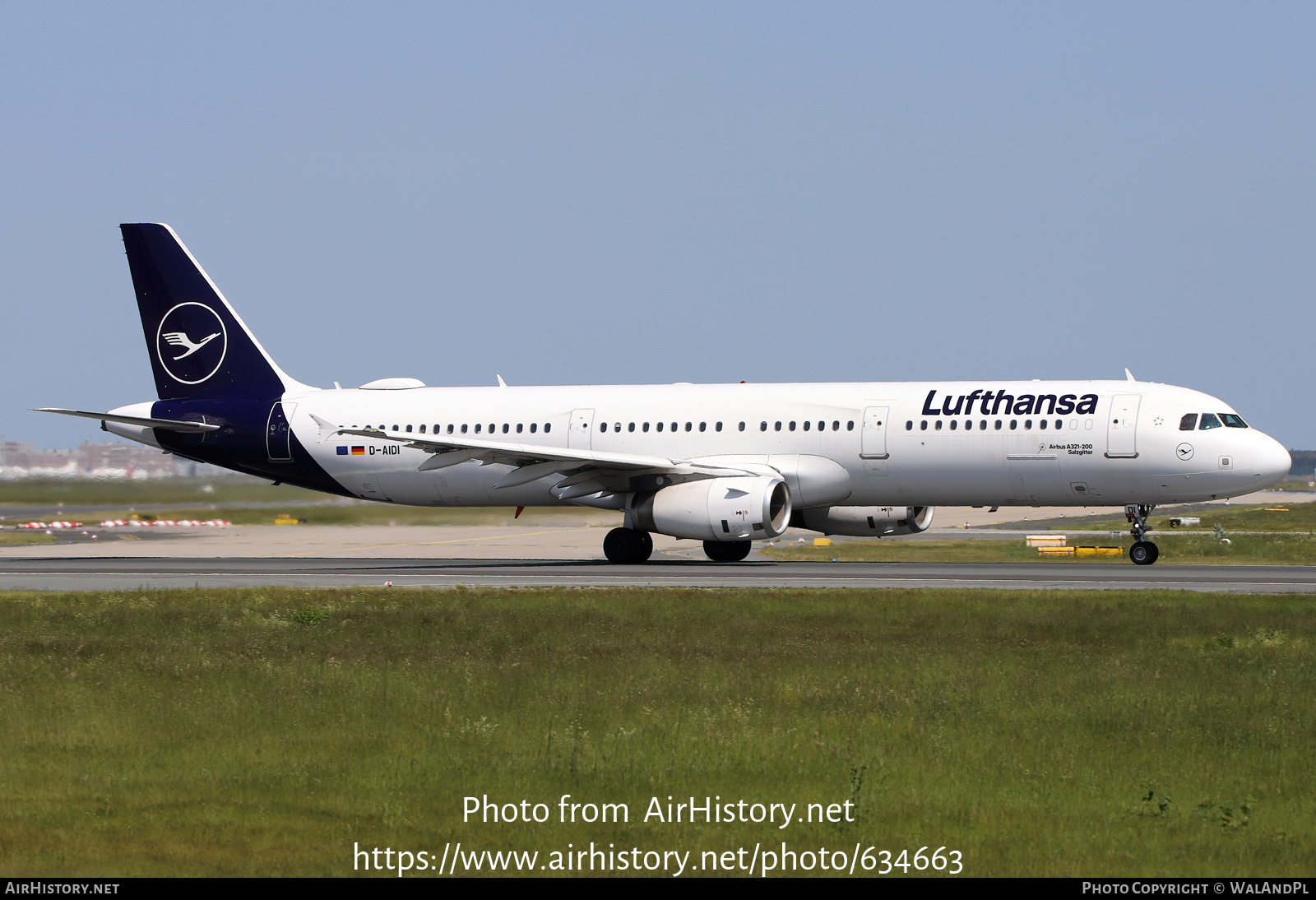 Aircraft Photo of D-AIDI | Airbus A321-231 | Lufthansa | AirHistory.net #634663