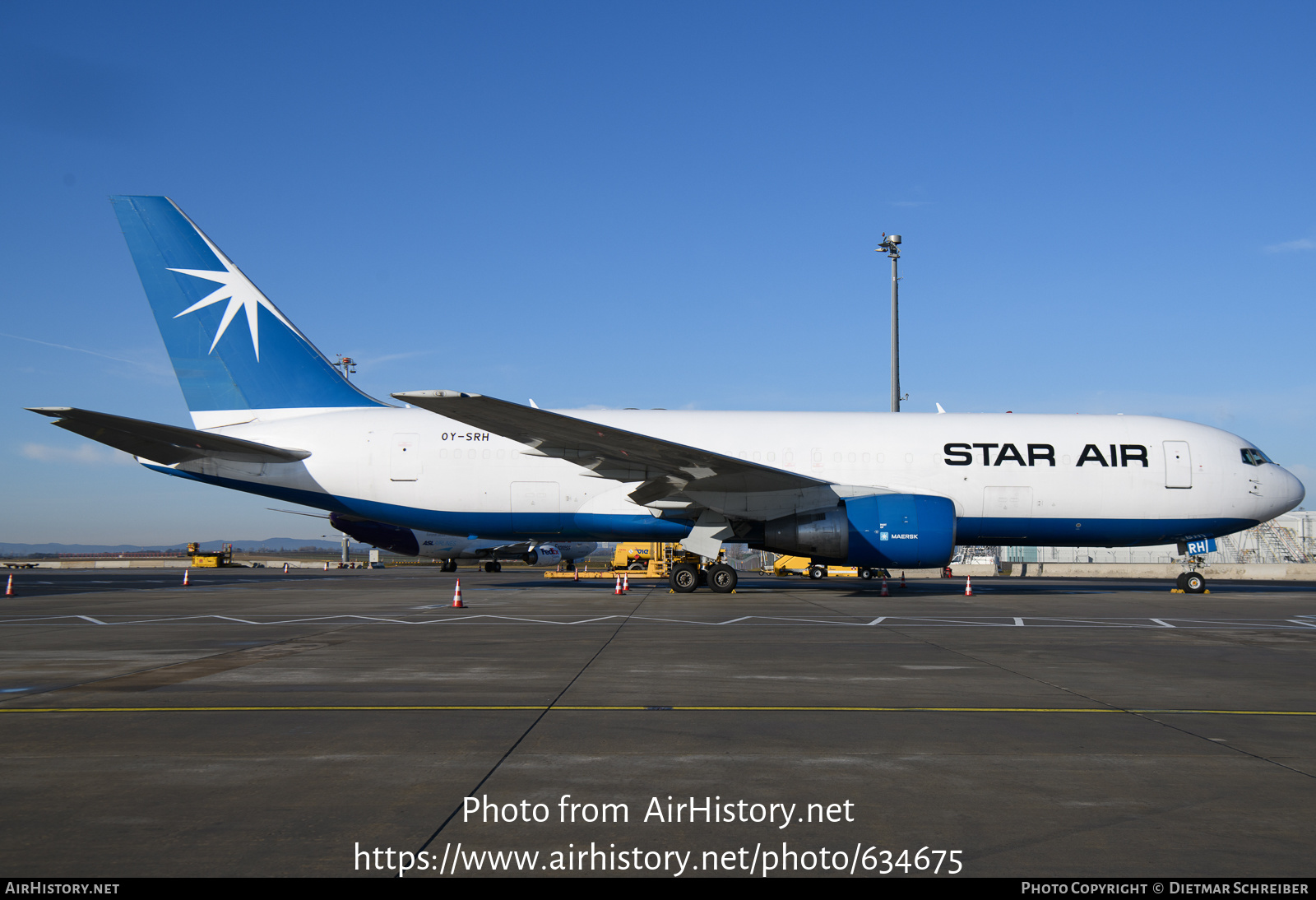 Aircraft Photo of OY-SRH | Boeing 767-204/ER(BDSF) | Star Air | AirHistory.net #634675