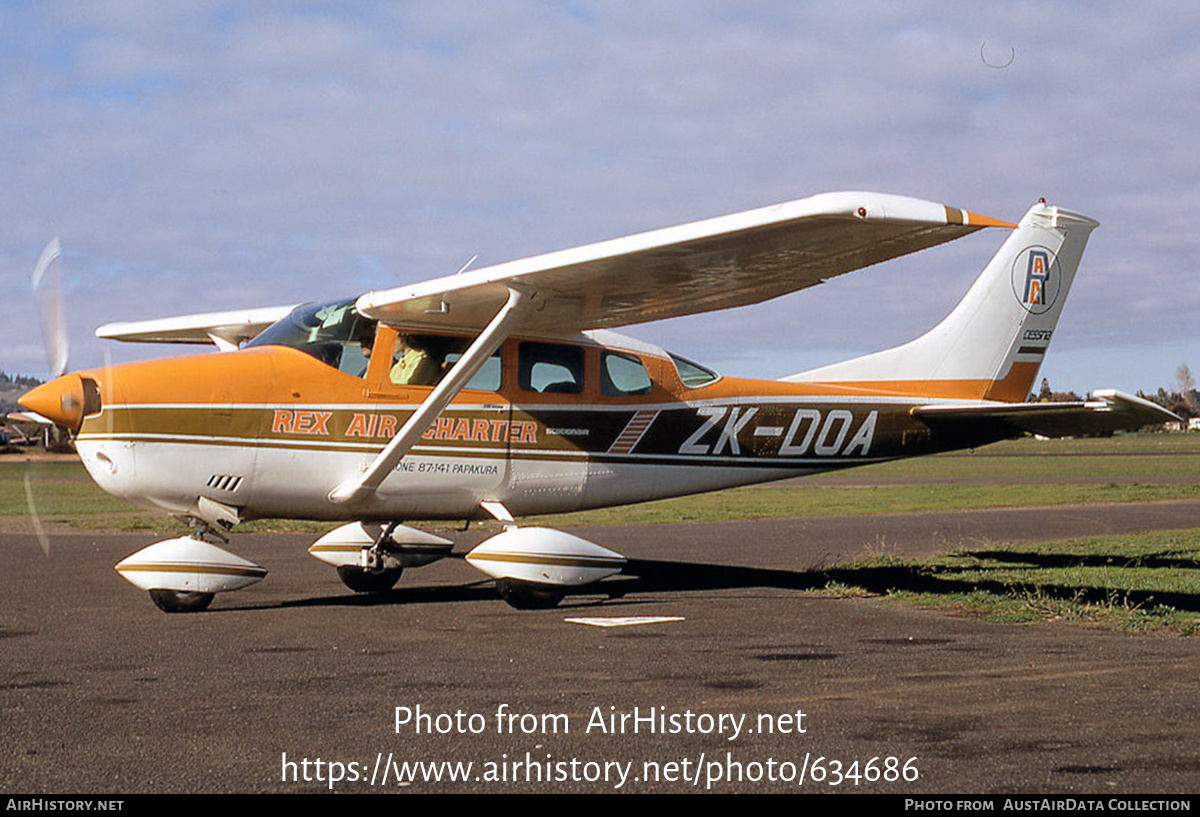 Aircraft Photo of ZK-DOA | Cessna U206F Stationair | Rex Air Charter | AirHistory.net #634686