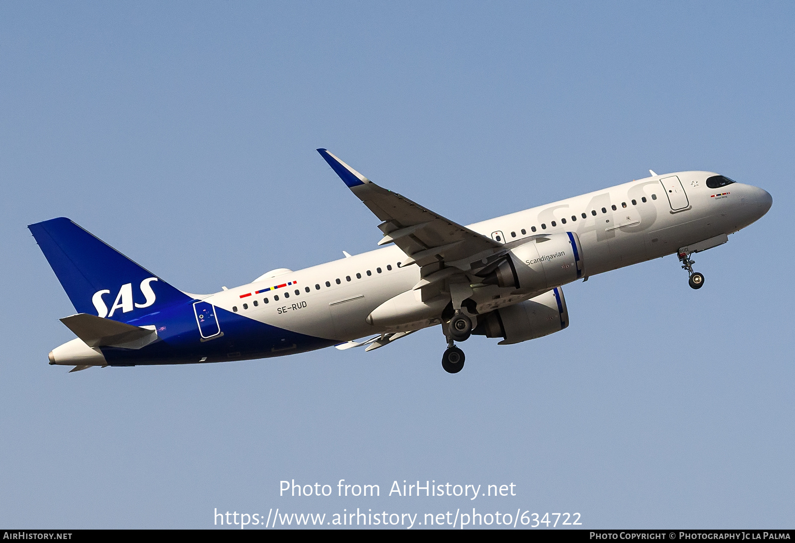 Aircraft Photo of SE-RUD | Airbus A320-251N | Scandinavian Airlines - SAS | AirHistory.net #634722