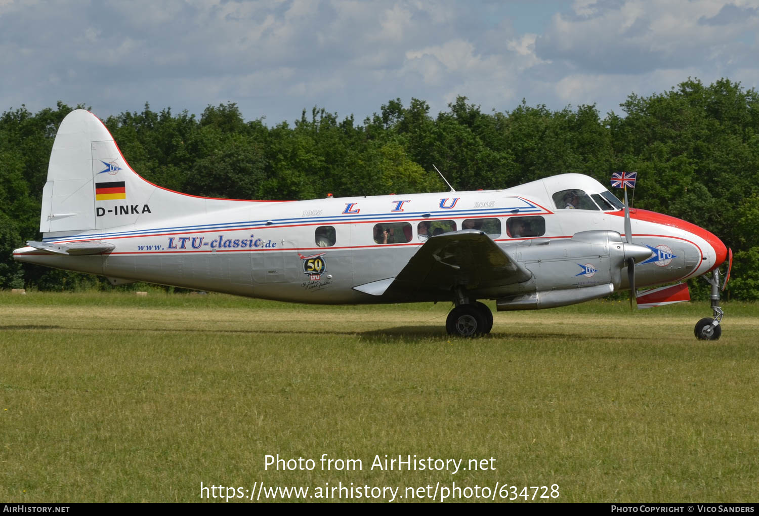 Aircraft Photo of D-INKA | De Havilland D.H. 104 Dove 8 | LTU - Lufttransport-Unternehmen | AirHistory.net #634728